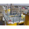 Plate-forme externe en aluminium en acier pour éolienne offshore