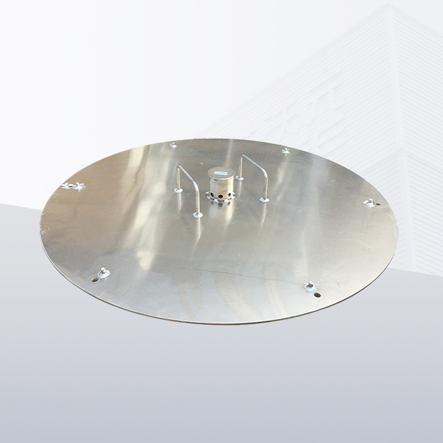 Plaque circulaire Couverture galvanisée pour les composants de l'équipement industriel