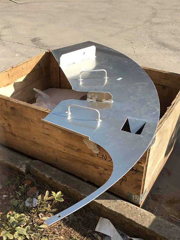 Plaque circulaire Couverture galvanisée pour les composants de l'équipement industriel