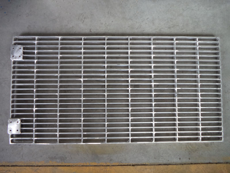 Plaque de grille galvanisée