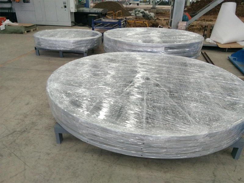 Cadre de soudage de la structure en acier rond pour le corps de la bobine