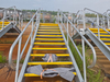 Escalier en acier galvanisé pour tour d'éolienne