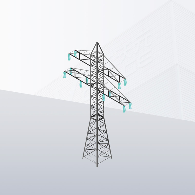 Cadre en acier polymorphe pour tour haute tension