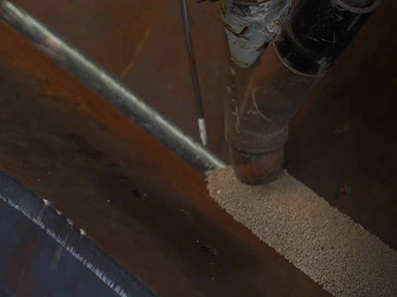 Grand service de soudage d'usinage de flexion de la plaque en acier épais