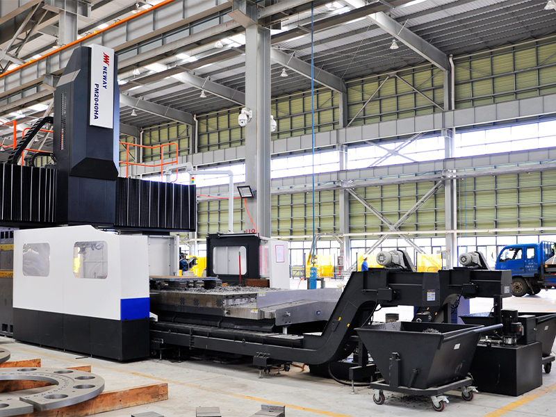 Usinage CNC des grandes structures métalliques de précision